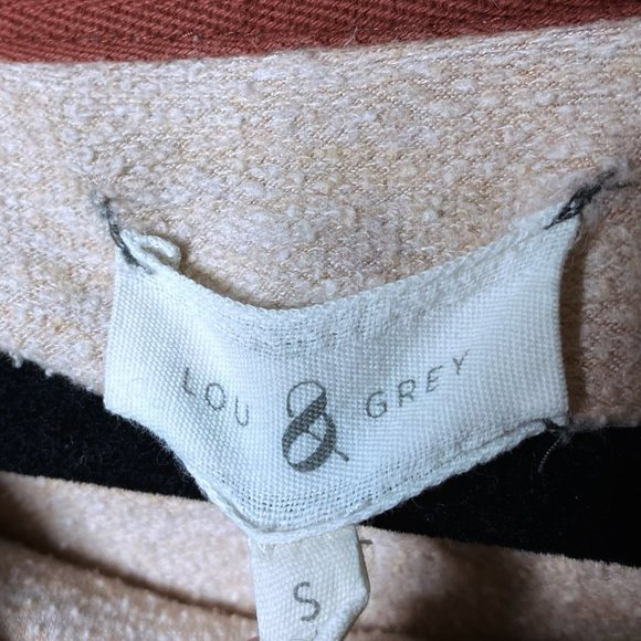 Lou & Grey S Pink Cowl Neck Cozy Oversized Sweater - Picture 2 of 10